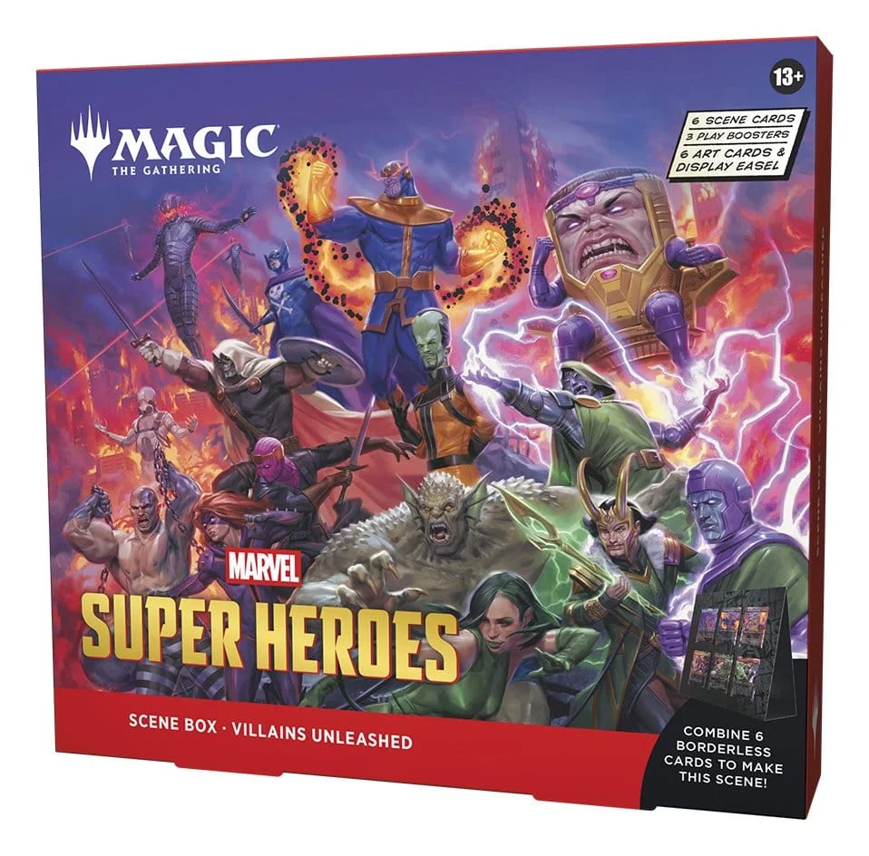 Magic the Gathering Marvel Super Heroes Scene Box English - Villains Unleashed